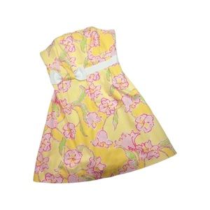 Lilly Pulitzer Amberly Dress Starfruit Size 10